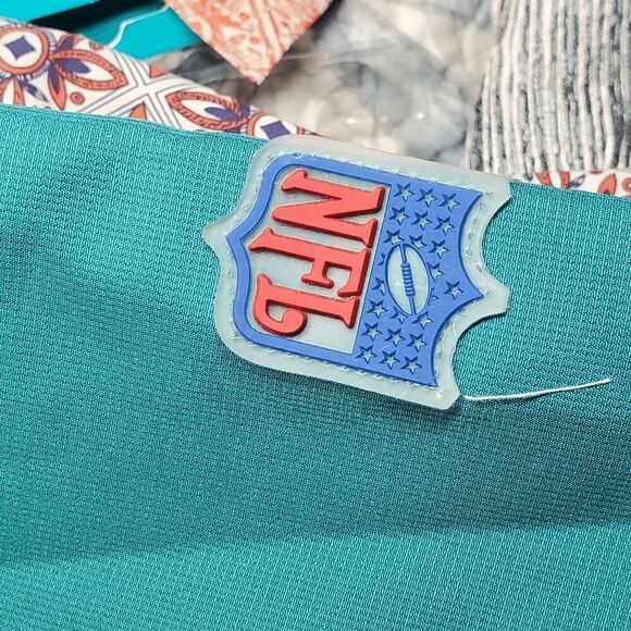 VTG Miami Dolphins Men's Reebok On Field Long Sleeve Full Zip Jacket Extra Large - Picture 6 of 8